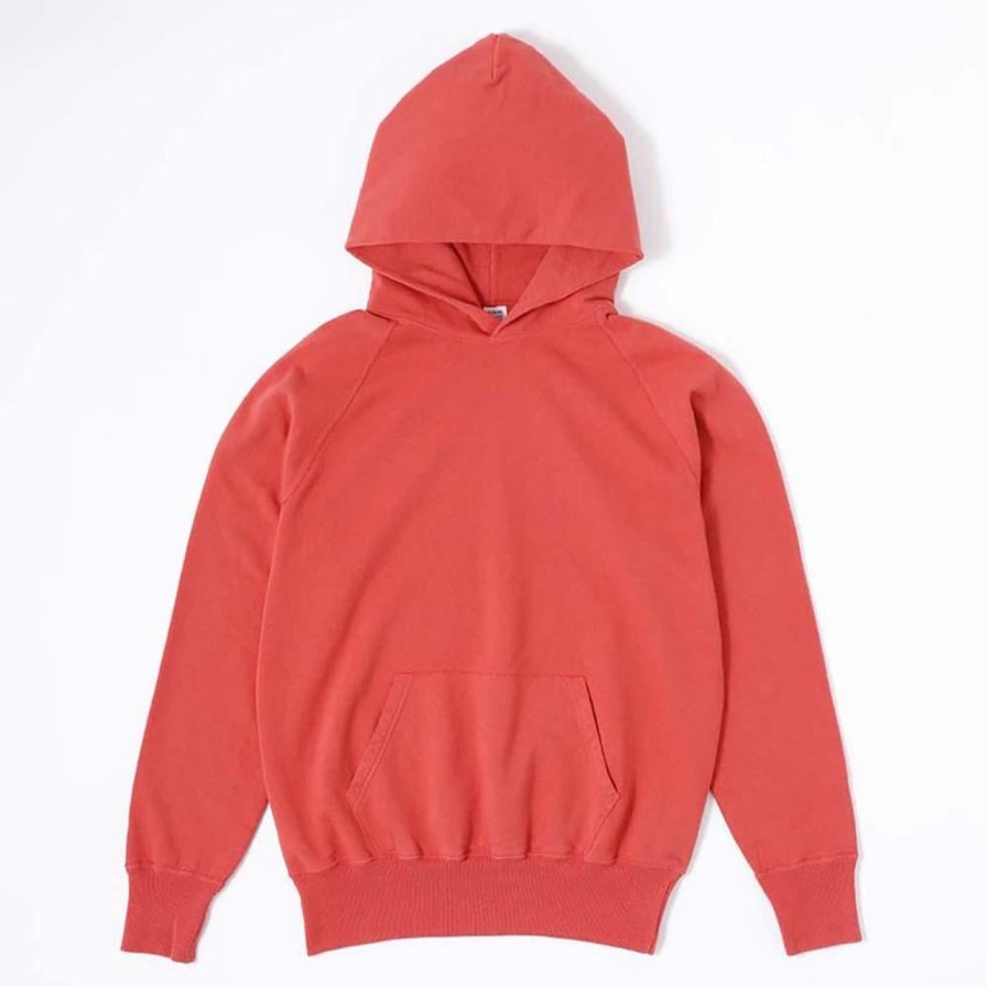 Clothing Warehouse & Co Sweatshirts & Hoodies | Warehouse & Co. Lot 462 Sweat Parka Red