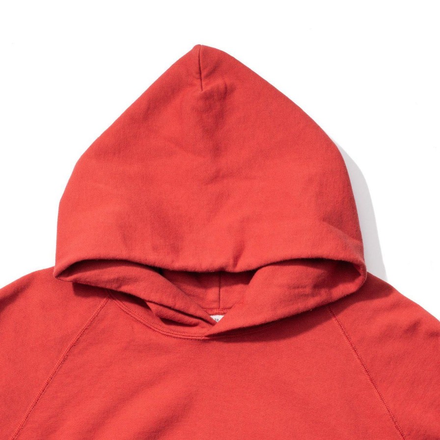 Clothing Warehouse & Co Sweatshirts & Hoodies | Warehouse & Co. Lot 462 Sweat Parka Red