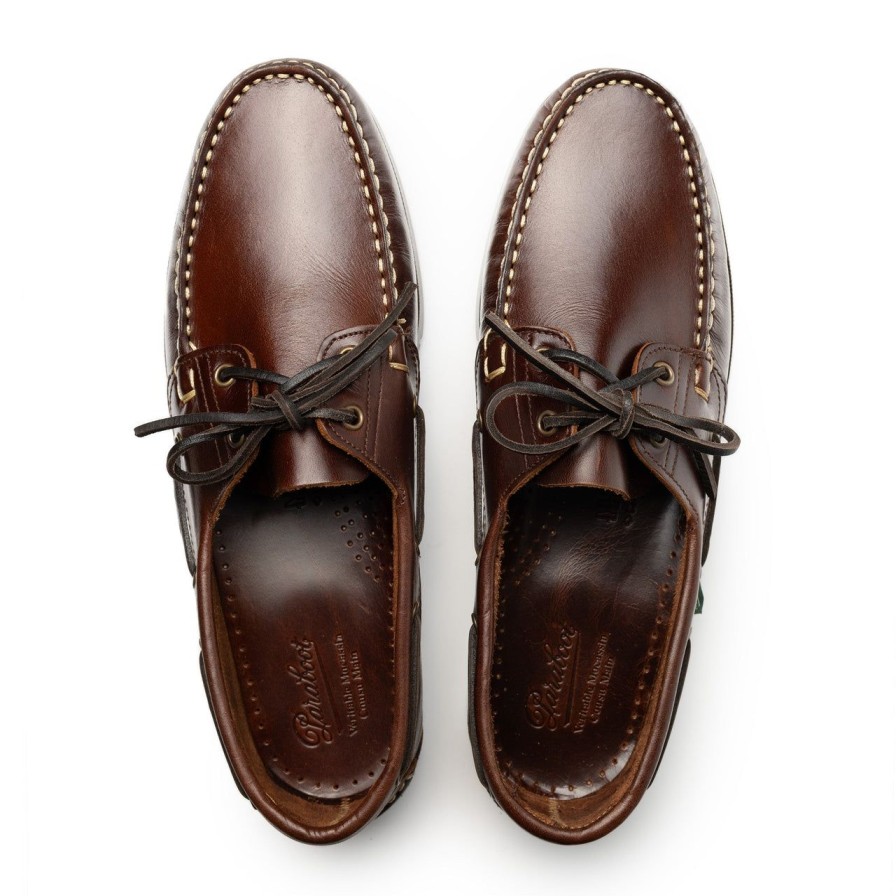 Clothing Paraboot Paraboot | Paraboot Barth Deck Shoe Marron/America