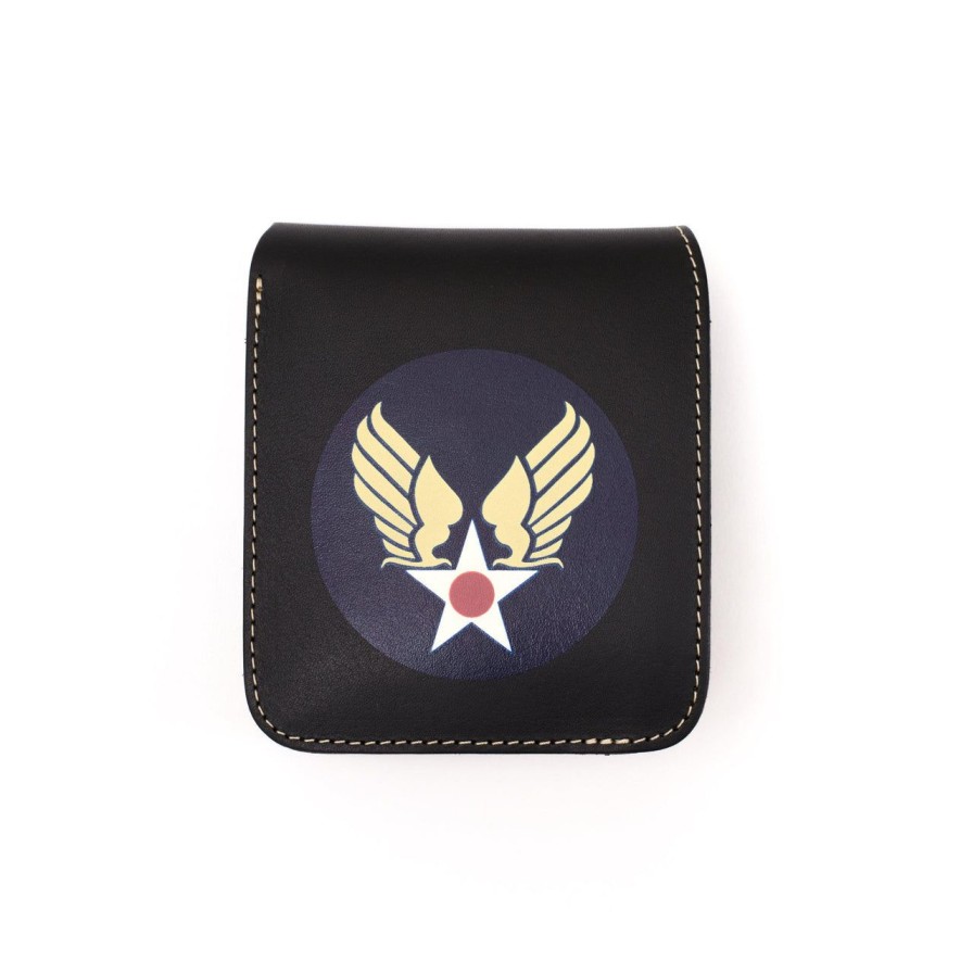 Accessories Clutch Cafe Red Moon | Red Moon Short Wallet U.S. Air Force Black