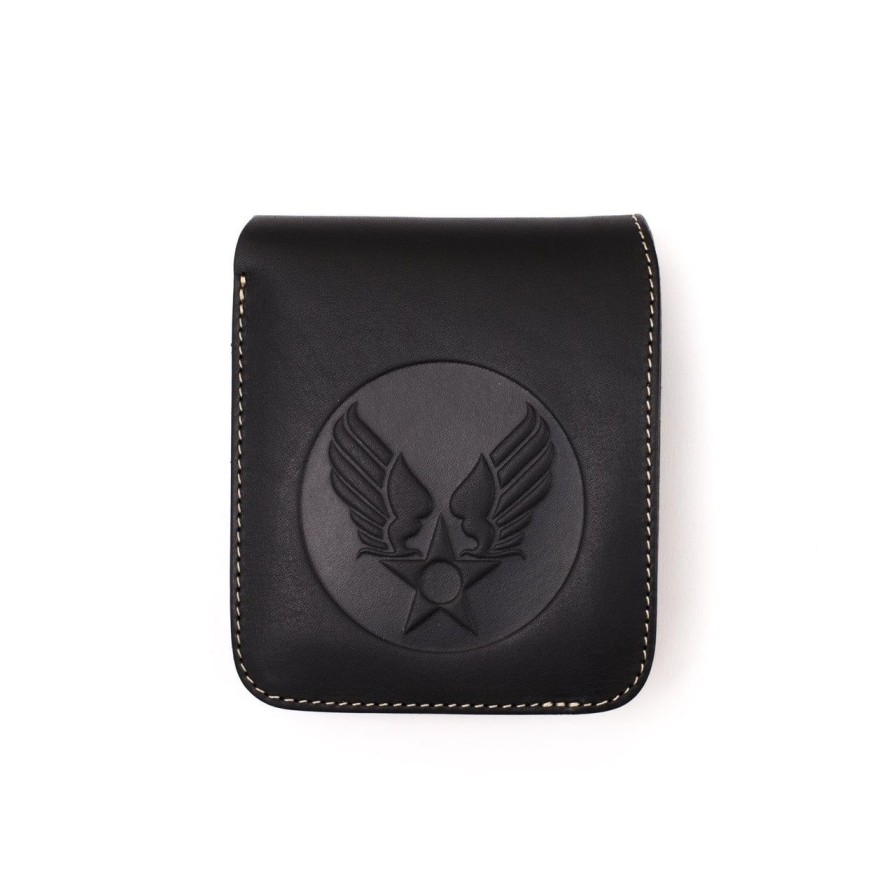 Accessories Clutch Cafe Red Moon | Red Moon Short Wallet U.S. Air Force Black