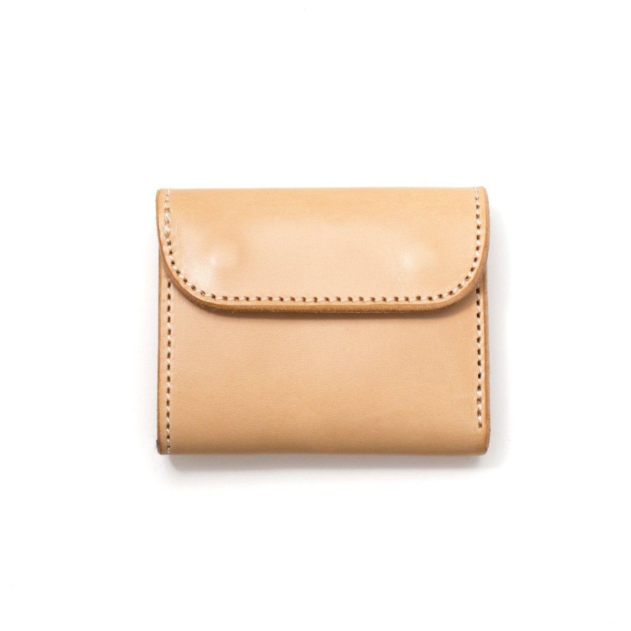 Accessories Opus Opus | Opus Japan Mini Tri-Fold Wallet Natural