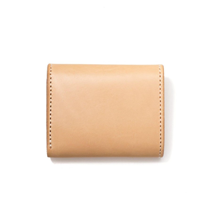 Accessories Opus Opus | Opus Japan Mini Tri-Fold Wallet Natural