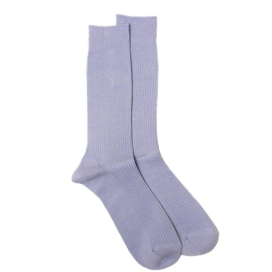 Accessories Anonymous Ism Anonymous Ism | Anonymous Ism Brilliant Crew Sock Lavender