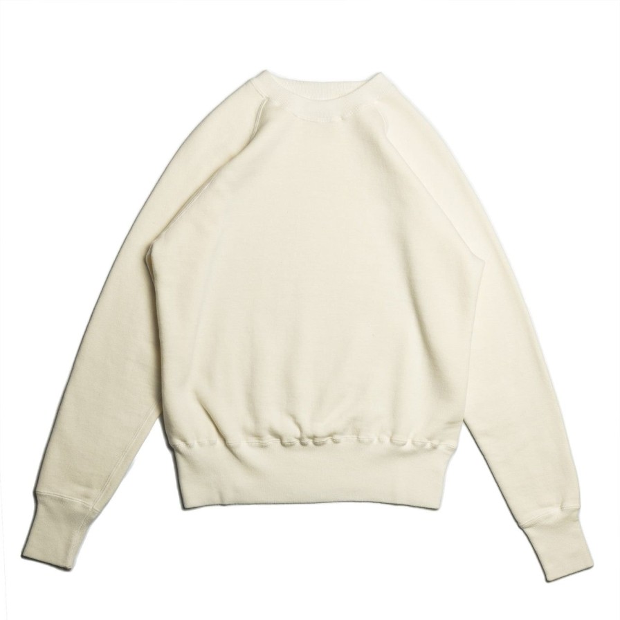 Clothing Allevol Sweatshirts & Hoodies | Allevol Loopwheel Easy Sweatshirt White