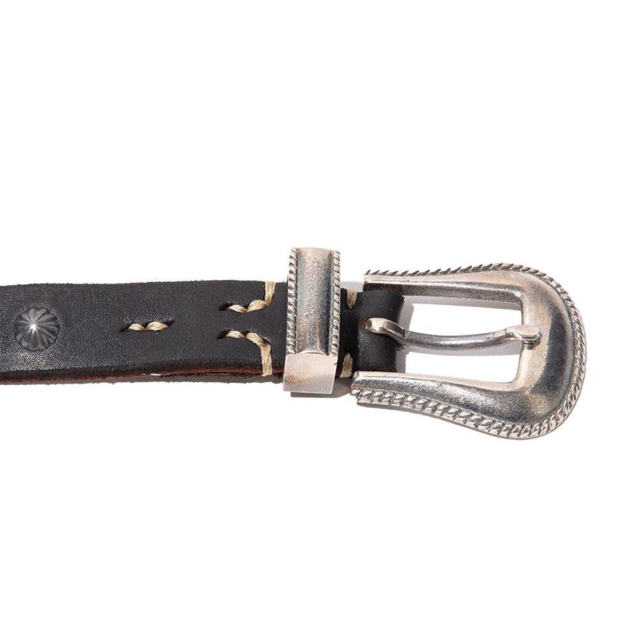 Accessories Vintage Works Vintage Works | Vintage Works Dh5738 Ch-1 Chasin' Belt Black