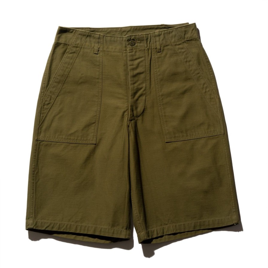 Clothing Buzz Rickson's Shorts | Buzz Rickson'S Sateen Shade Og 107 Shorts Olive