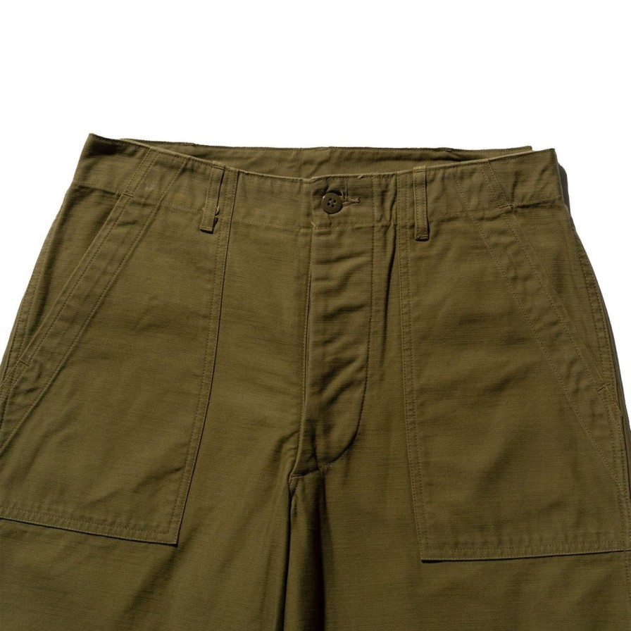 Clothing Buzz Rickson's Shorts | Buzz Rickson'S Sateen Shade Og 107 Shorts Olive