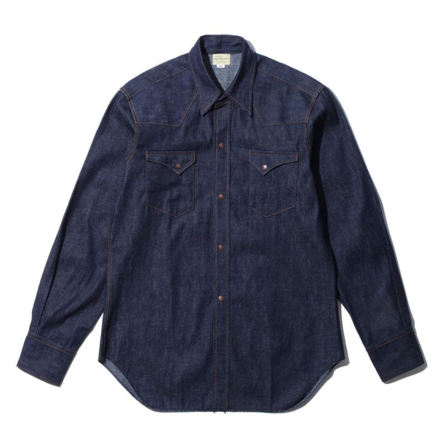 Clothing Warehouse & Co Shirts | Warehouse & Co Lot. 3038 Denim Western Shirt